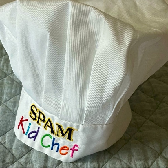 Cooking Kids Hat French Style Baking Multicolor Embroidery Graphic One Size - Picture 1 of 12
